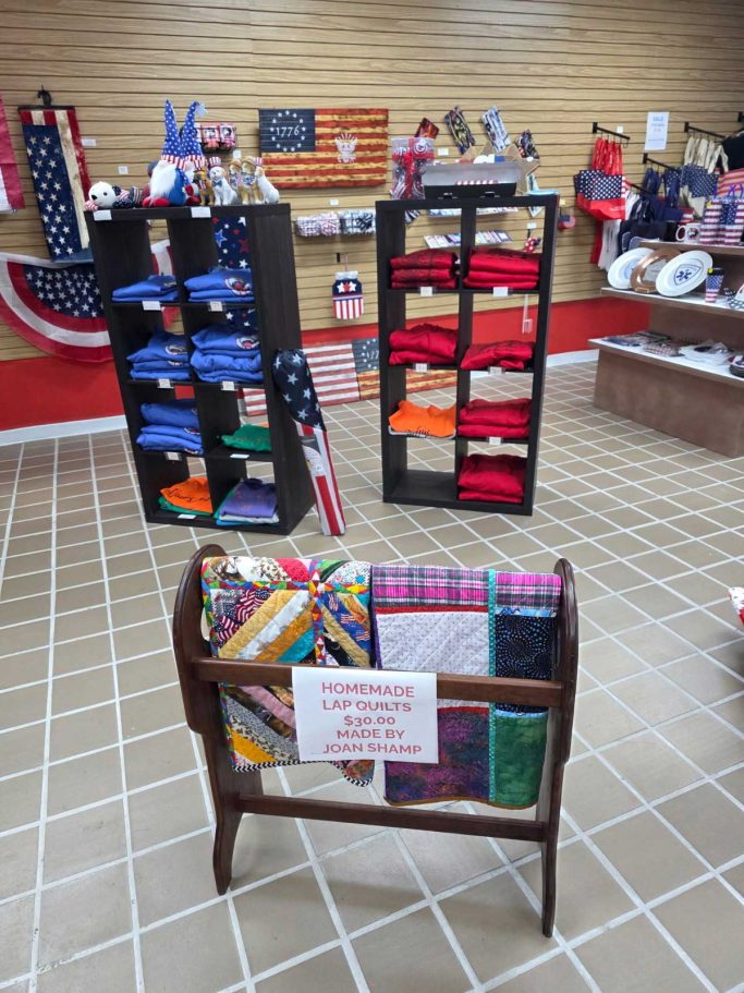Wearables & Handmade Quilts on Display Image
